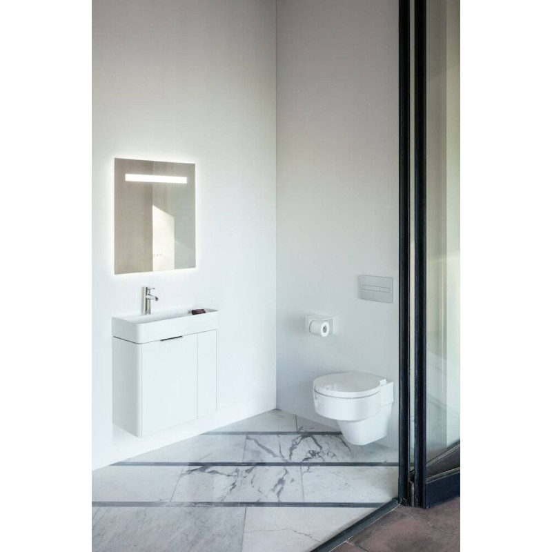 Umywalka Ścienna Val SaphirKeramik z Półką 60x16,6 H8152850001041 Laufen