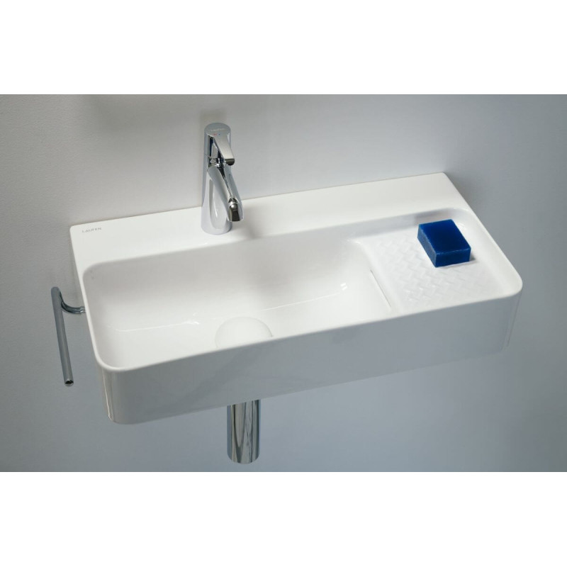 Umywalka Ścienna Val SaphirKeramik z Półką 60x16,6 H8152850001041 Laufen