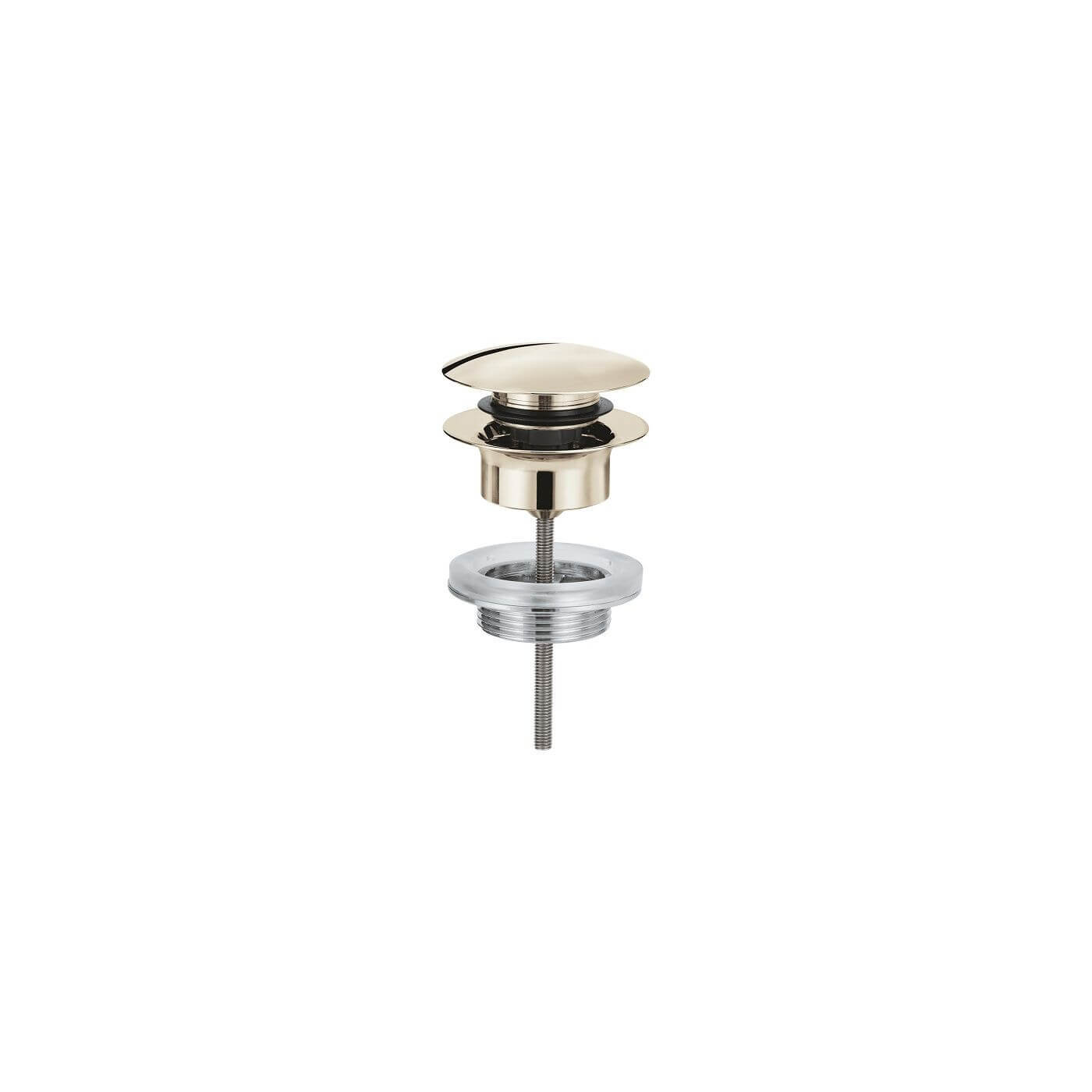 Zestaw Odpływowy Z Korkiem Typu Klik-Klak Polished Nickel 65807BE0 Grohe