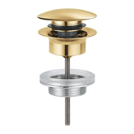 Zestaw Odpływowy Z Korkiem Typu Klik-Klak Brushed Cool Sunrise 65807GN0 Grohe