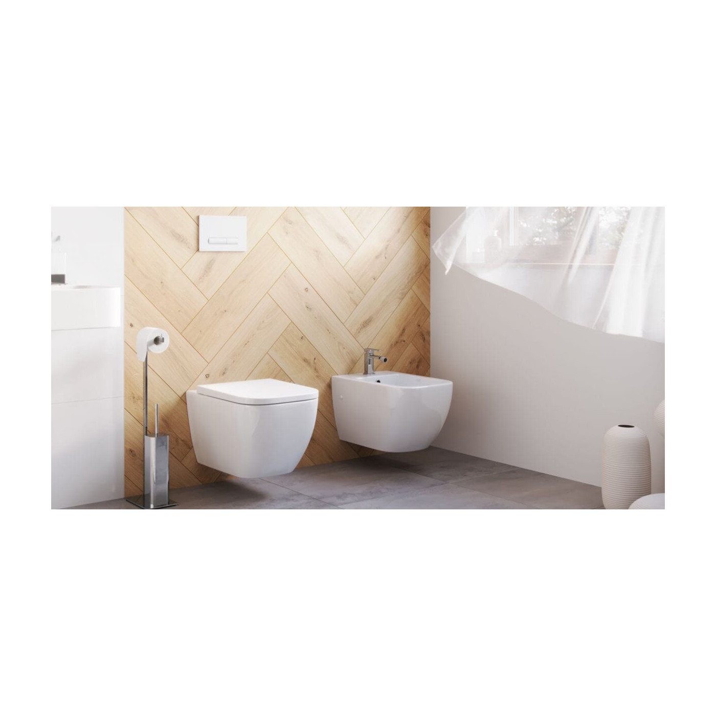 Miska Ness Z Deską WC Wolnoopadającą CENL.3509.500.WH Excellent