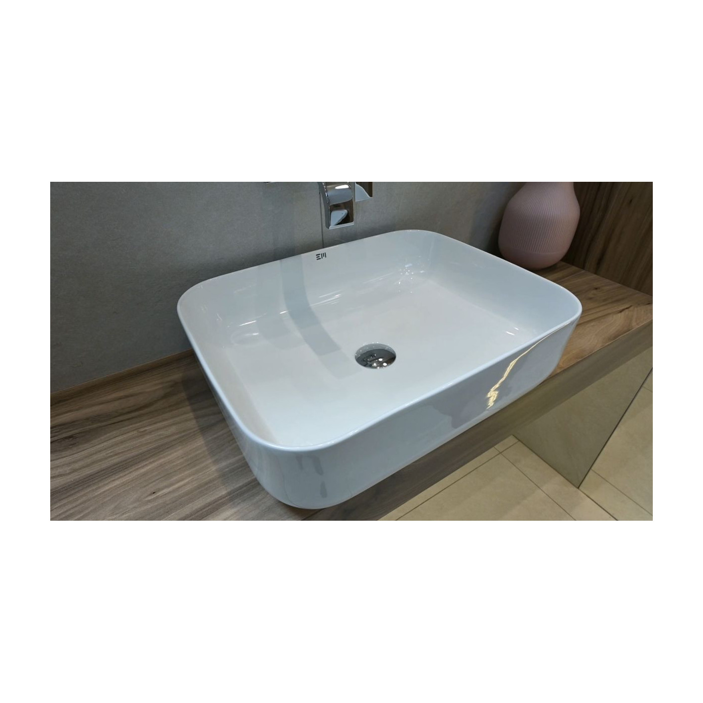 Umywalka Nablatowa Bari 50x39x14 LT-2195 Emporia
