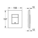 Przycisk Skate Cosmopolitan 38966KF0 Grohe