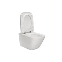 Miska WC Wisząca Rimless Z Deską Wolnoopadającą Gap A34H47C000 Roca
