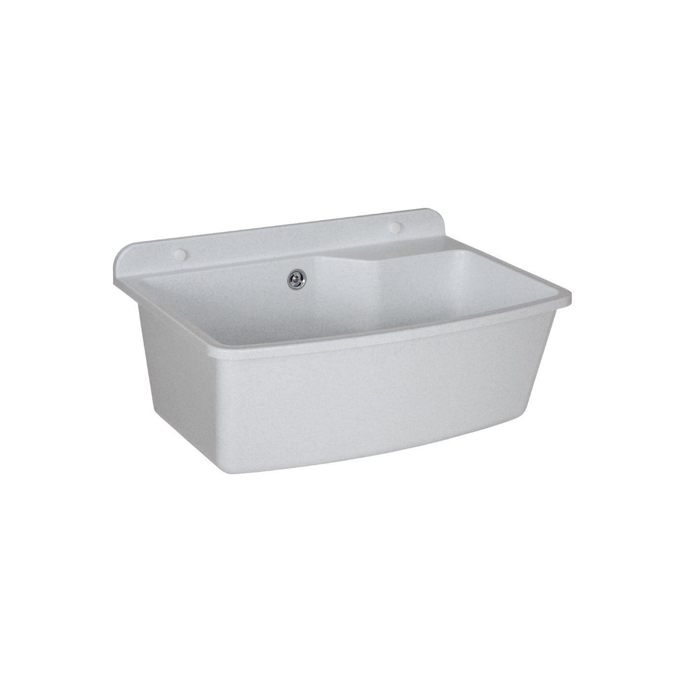 Komplet Komora Gospodarcza Z Baterią Z Wyciąganą Wylewką 61x44x23 cm KOS Zelvo