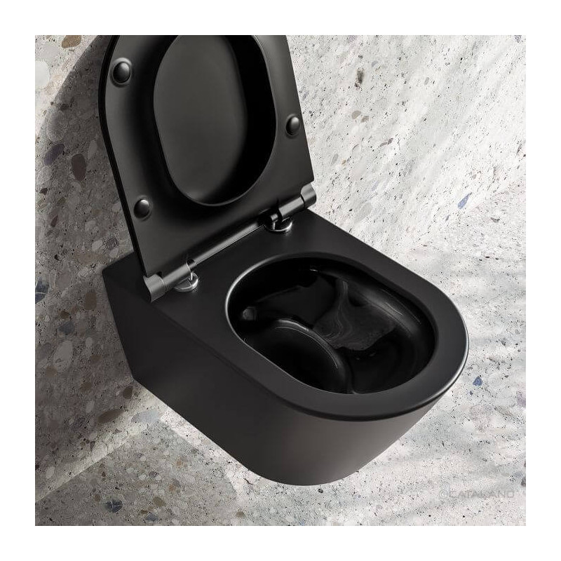 Miska WC Podwieszana Zero 55x35x26,5 cm I Mocowania 0111550022+5KFST00 Catalano