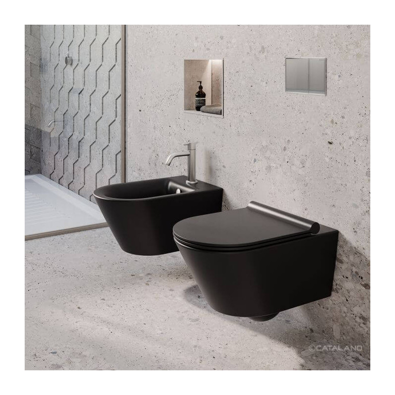 Miska WC Podwieszana Zero 55x35x26,5 cm I Mocowania 0111550022+5KFST00 Catalano