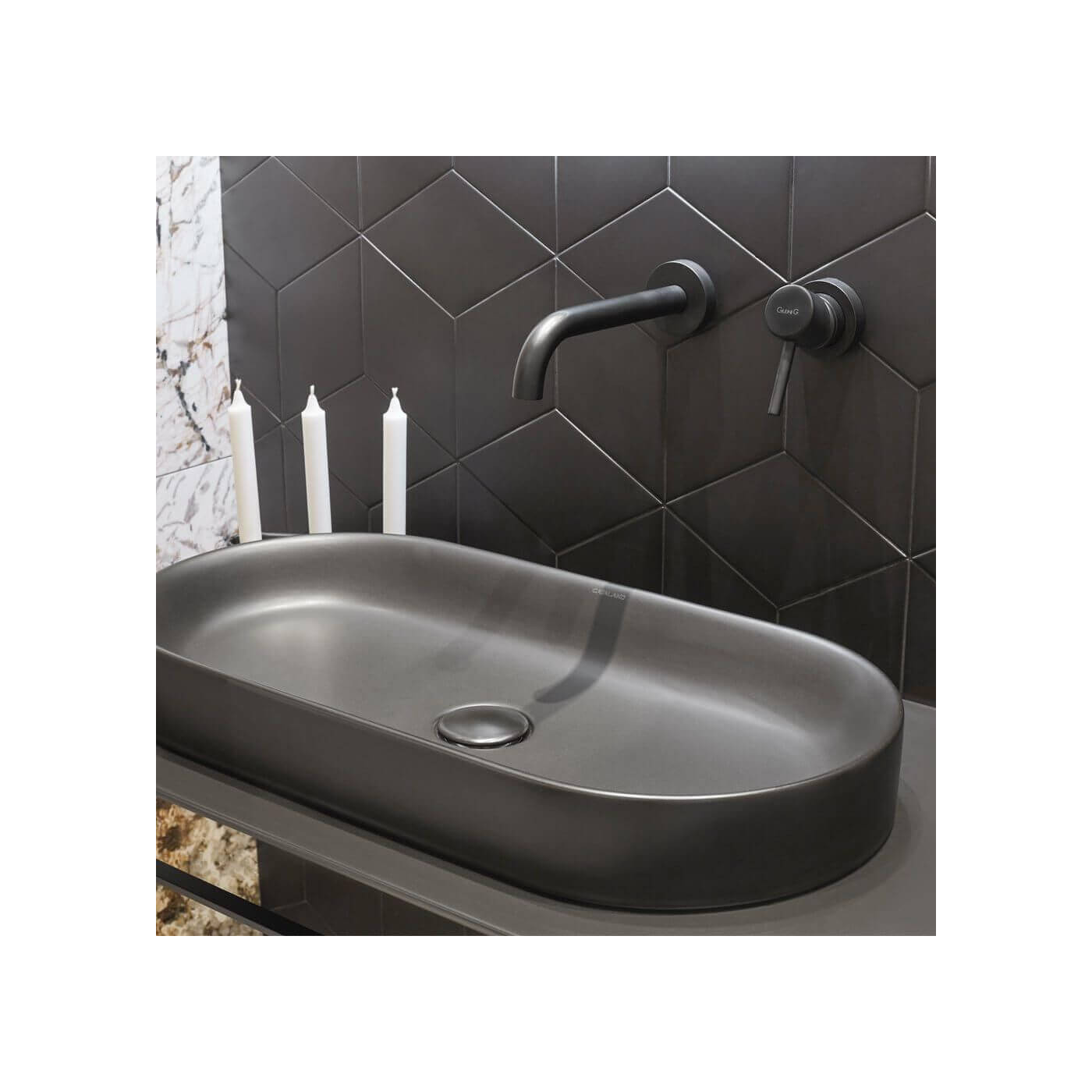 Umywalka Horizon 70x35x8,5 cm 170AHZNS Catalano