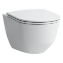 Zestaw Miska WC Podwieszana Rimless + Deska WC Slim Pro A Biały H8669560000001 Laufen