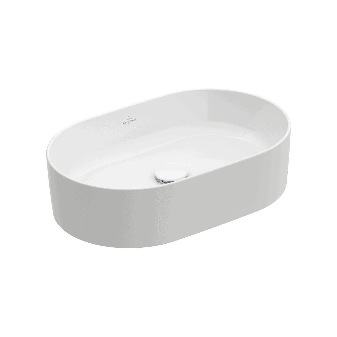 Umywalka Nablatowa Collaro 56x36 Weiss Alpin 4A195601 Villeroy&Boch