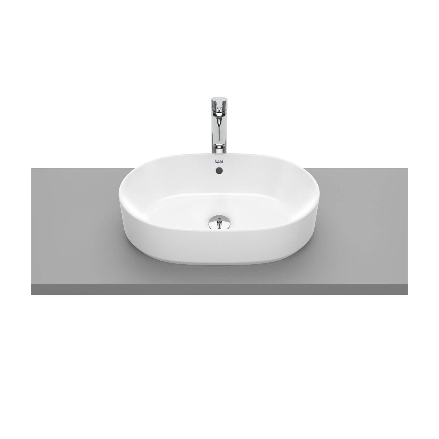 Umywalka Owalna Biała 55x39 Gap A3270Y1000 Roca