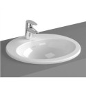 Umywalka Wpuszczana W Blat Z Otworem Na Baterię S20 Biała 5468B003-0001 Vitra