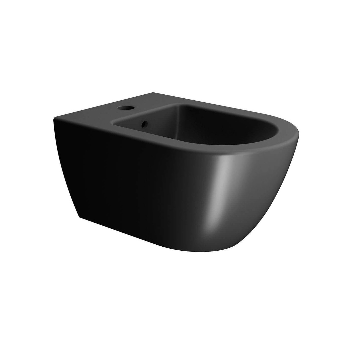 Bidet Wiszący Czarny Mat 56 x 30 x 38 cm 8865126 GSI