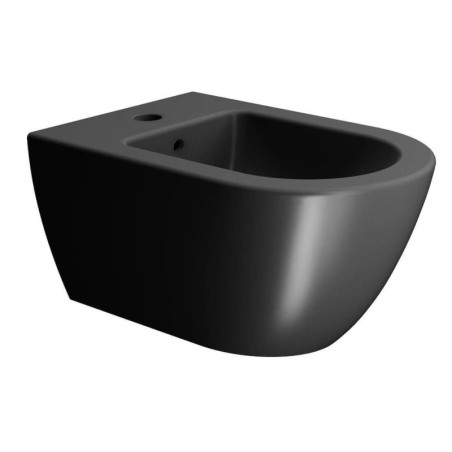 Bidet Wiszący Czarny Mat 56 x 30 x 38 cm 8865126 GSI