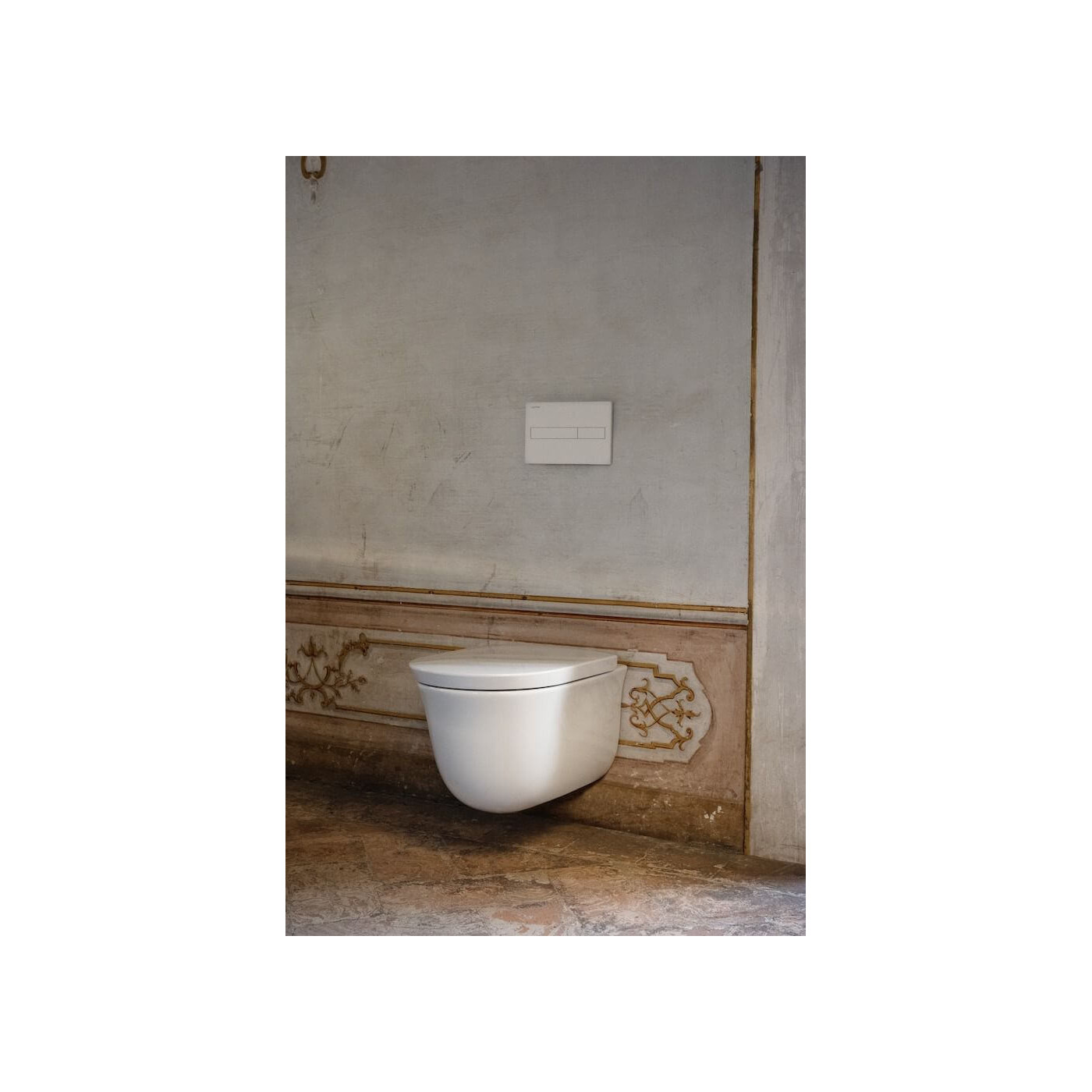 Miska WC Podwieszana Rimless 530x370 mm The New Classic Biały H8208510000001 Laufen
