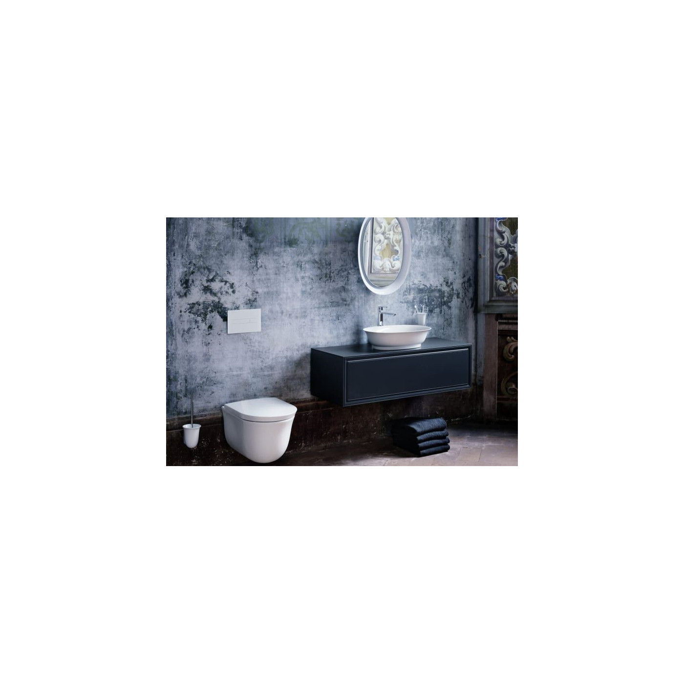 Miska WC Podwieszana Rimless 530x370 mm The New Classic Biały H8208510000001 Laufen