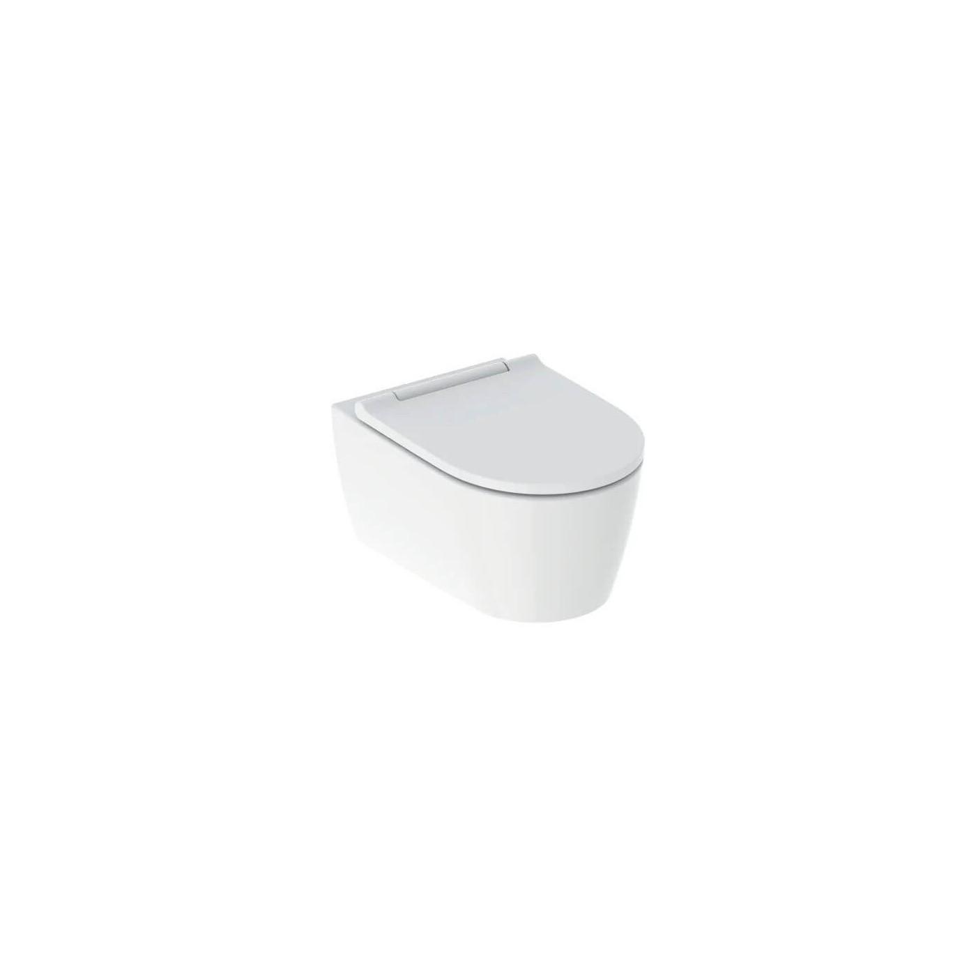 Zestaw Miska WC Podwieszana Bezrantowa Z Deską One 500.202.01.1 37x34 Geberit