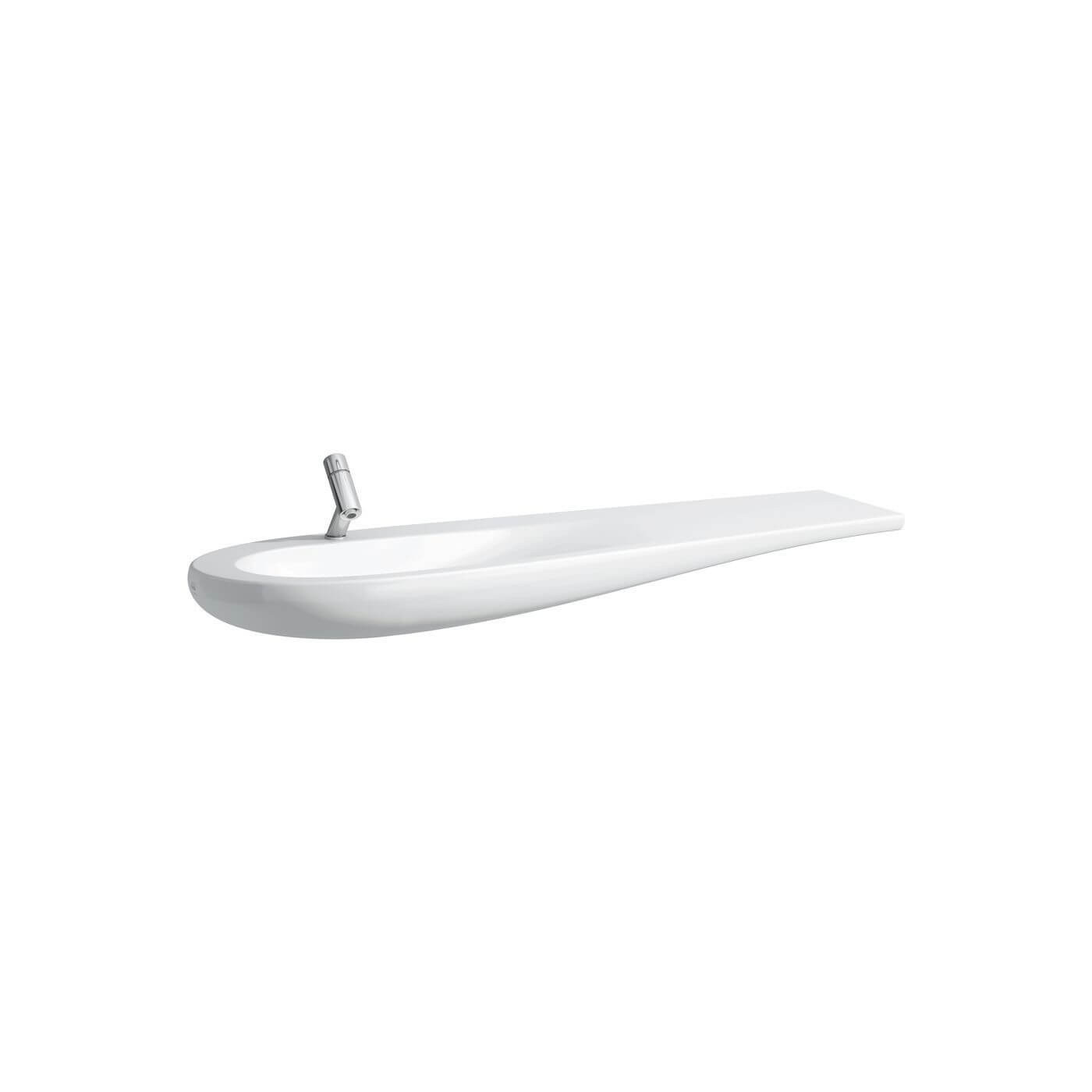 Umywalka Wisząca Ilbagnoalessi One Z Blatem Po Prawej Stronie 160x50x16,5 H8149714001091 Laufen