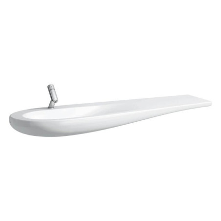 Umywalka Wisząca Ilbagnoalessi One Z Blatem Po Prawej Stronie 160x50x16,5 H8149714001091 Laufen