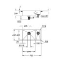 Zlewozmywak K700 Ze Stali Szlachetnej 76x45 cm 31575SD1 Grohe