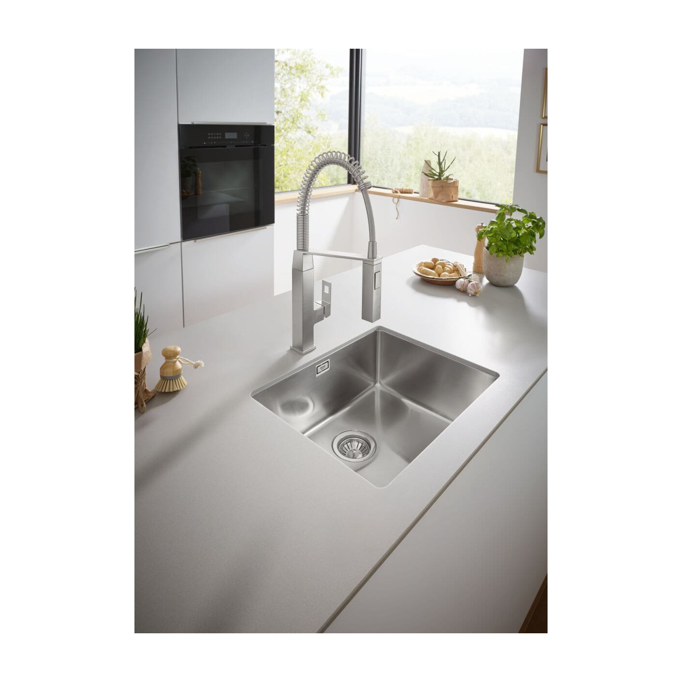Zlewozmywak Podblatowy K700U Stal Szlachetna 54x44 cm 31574SD1 Grohe