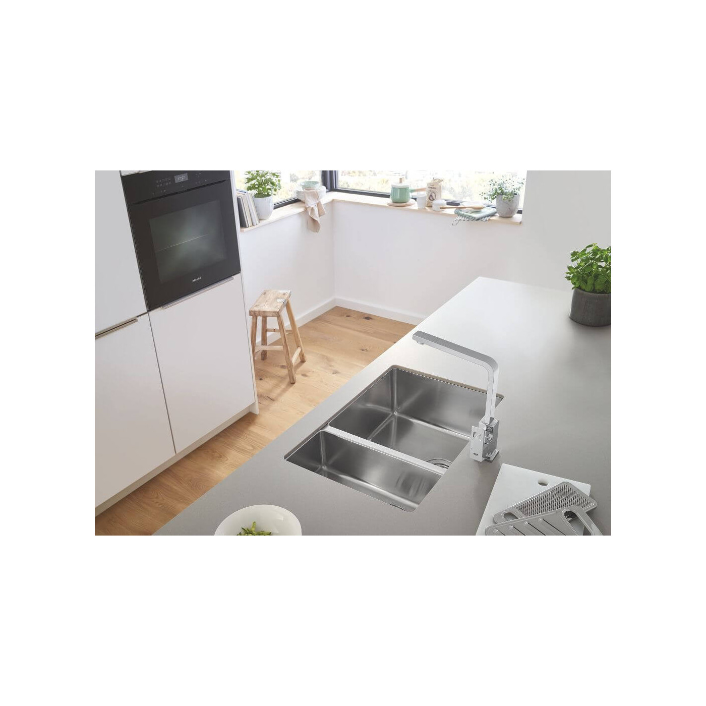 Zlewozmywak Podblatowy K700U Stal Szlachetna 54x44 cm 31574SD1 Grohe