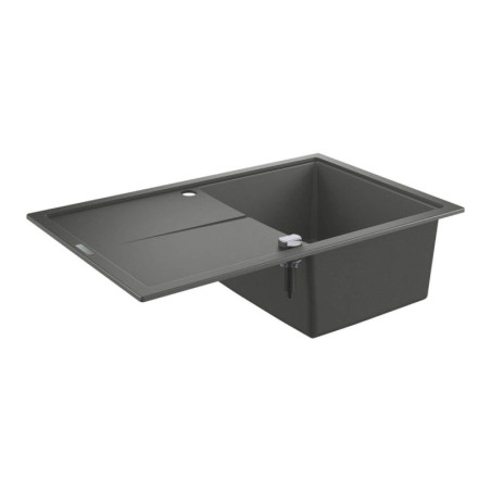 Zlewozmywak Kompozytowy K400 78x50 cm Z Ociekaczem Szary Granit 31639AT0 Grohe