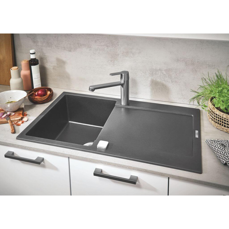 Zlewozmywak Kompozytowy K500 55x46 cm Szary Granit 31648AT0 Grohe