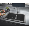 Zlewozmywak Kompozytowy K700 40x50 cm Czarny Granit 31650AP0 Grohe