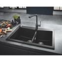 Zlewozmywak Kompozytowy K700 40x50 cm Czarny Granit 31650AP0 Grohe