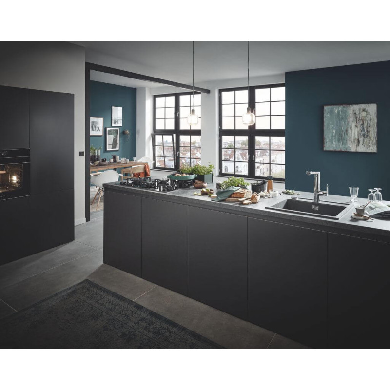 Zlewozmywak Kompozytowy K700 40x50 cm Czarny Granit 31650AP0 Grohe