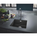 Zlewozmywak Kompozytowy K700U 45x40 cm Szary Granit 31653AT0 Grohe