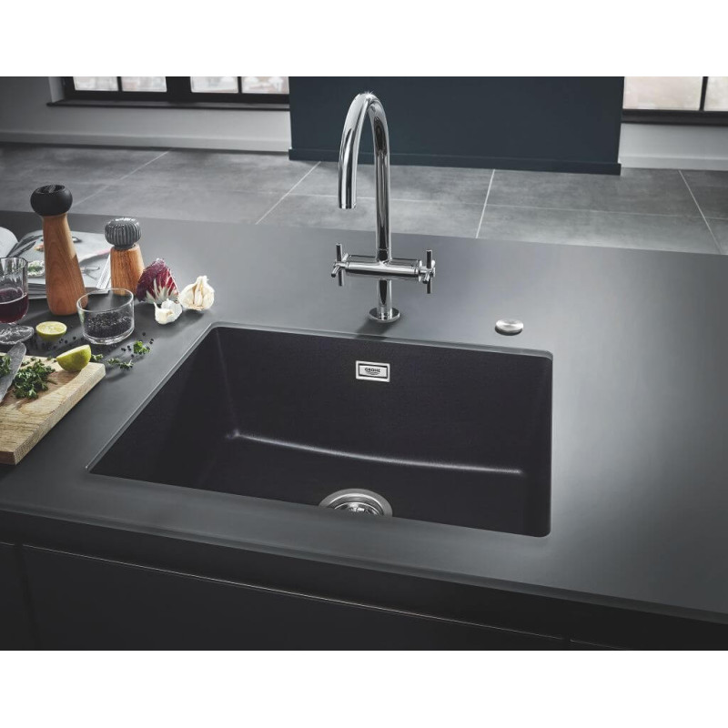 Zlewozmywak Kompozytowy K700U 45x40 cm Szary Granit 31653AT0 Grohe