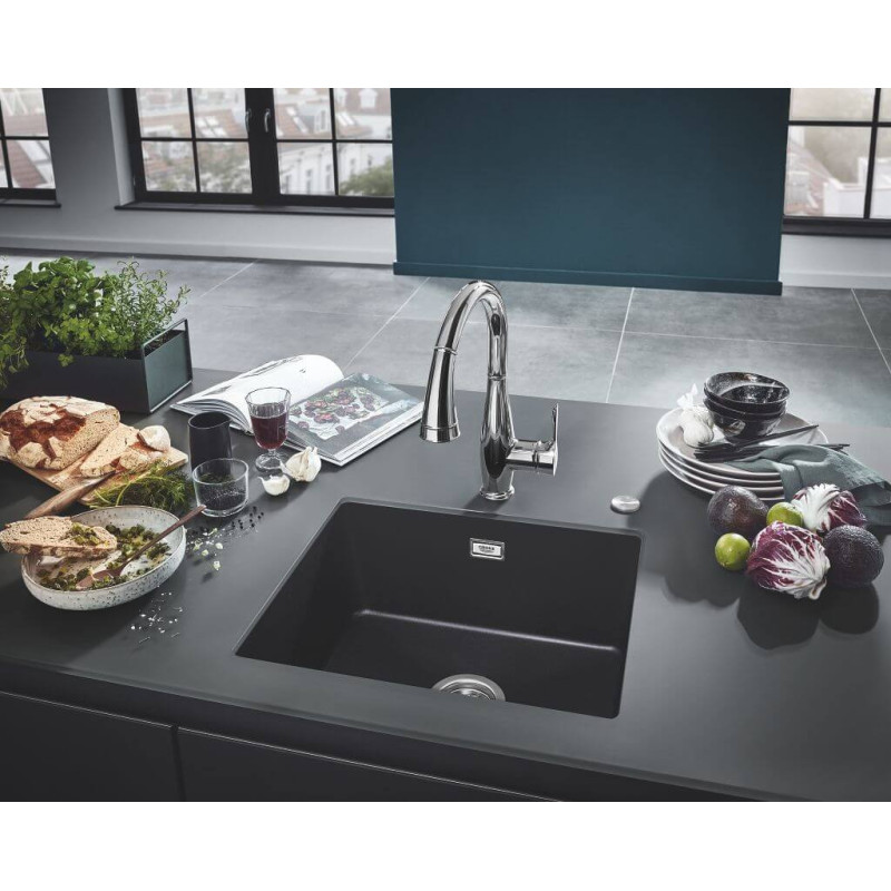 Zlewozmywak Kompozytowy K700U S53x45 cm zary Granit 31654AT0 Grohe