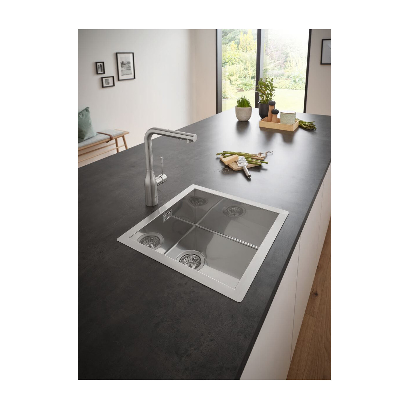 Zlewozmywak K700 54x44 cm Stal Szlachetna 31726SD0 Grohe