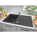 Zlewozmywak Kompozytowy K400 100x50 cm Z Ociekaczem Szary Granit 31642AT0 Grohe