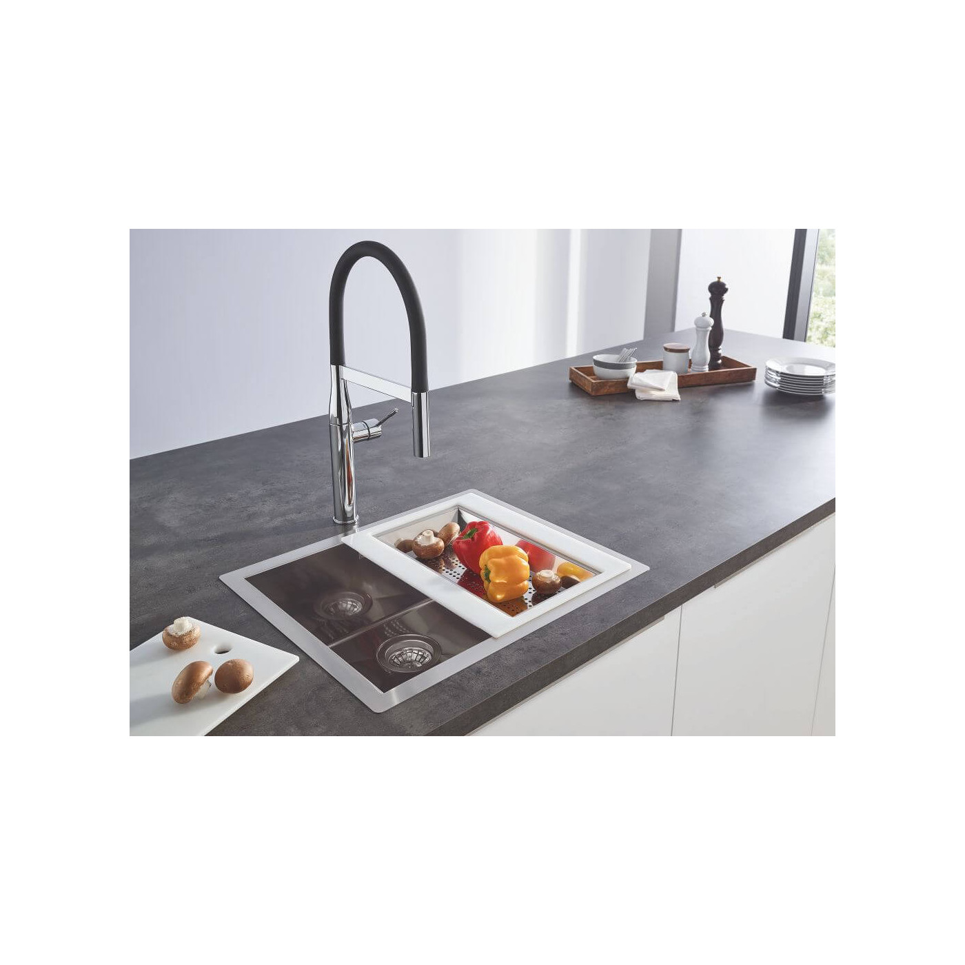 Zlewozmywak K700 54x44 cm Stal Szlachetna 31578SD1 Grohe