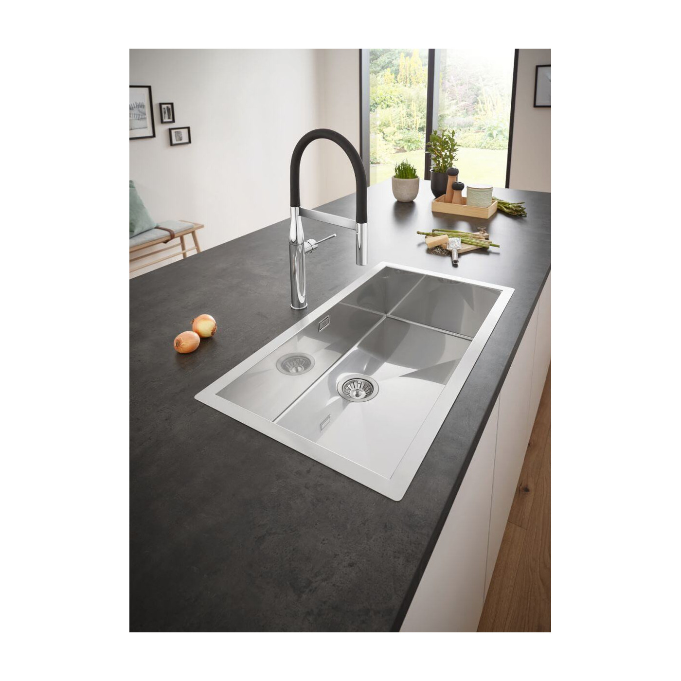 Zlewozmywak K700 54x44 cm Stal Szlachetna 31578SD1 Grohe