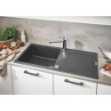 Zlewozmywak Kompozytowy K500 86x50 cm Z Ociekaczem Szary Granit 31644AT0 Grohe