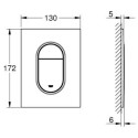 Przycisk Uruchamiający Do WC Arena Cosmopolitan S Brushed Cool Sunrise 37624GN0 Grohe