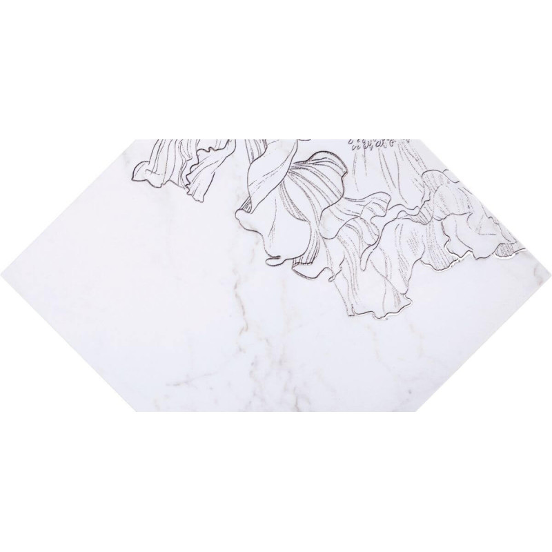 Dekor Ścienny Rochelle Fleur Form Półpołysk 14,8x22,5 Tubądzin gr. 10mm