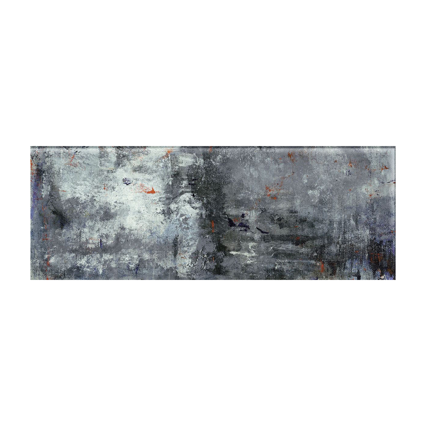 Dekor szklany Grunge Blue B 32,8x89,8 Tubądzin