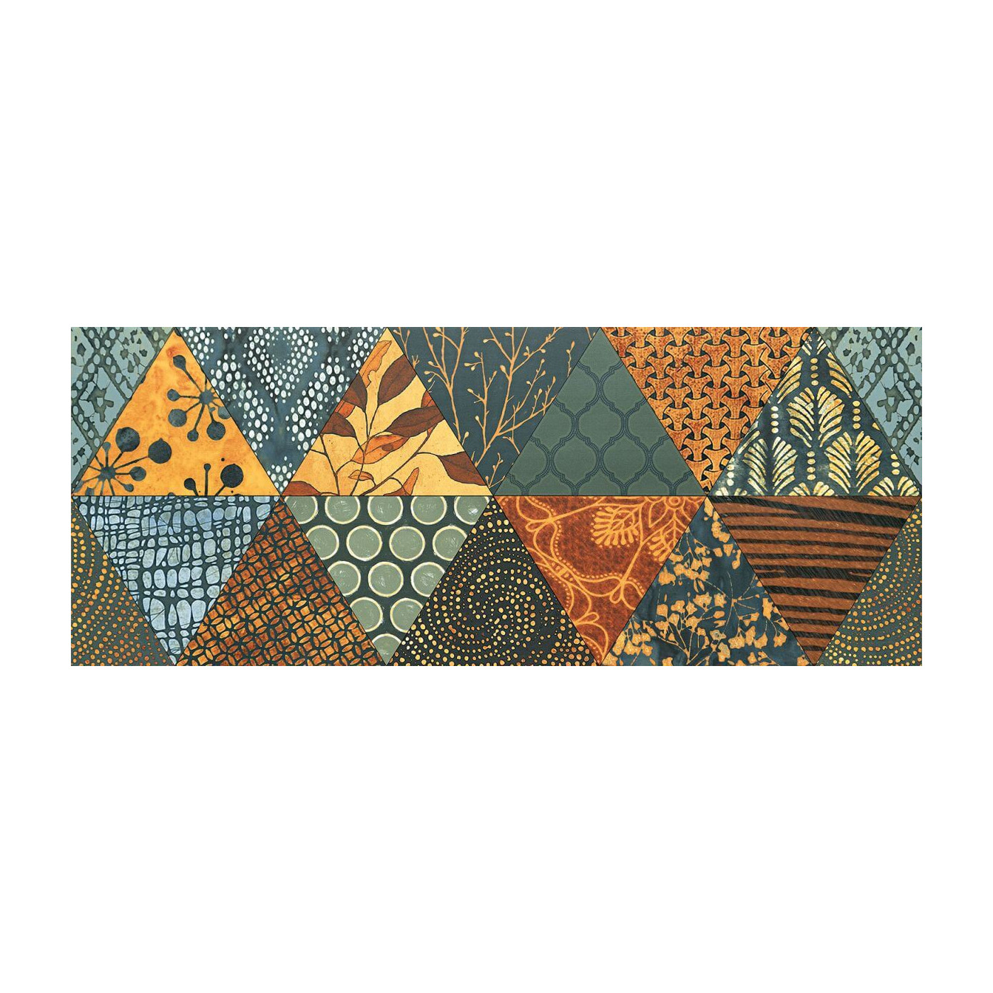 Dekor ścienny Goldgreen A 29,8x74,8 Tubądzin