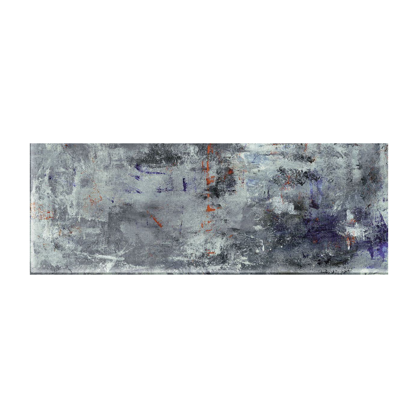 Dekor szklany Grunge Blue A 32,8x89,8 Tubądzin