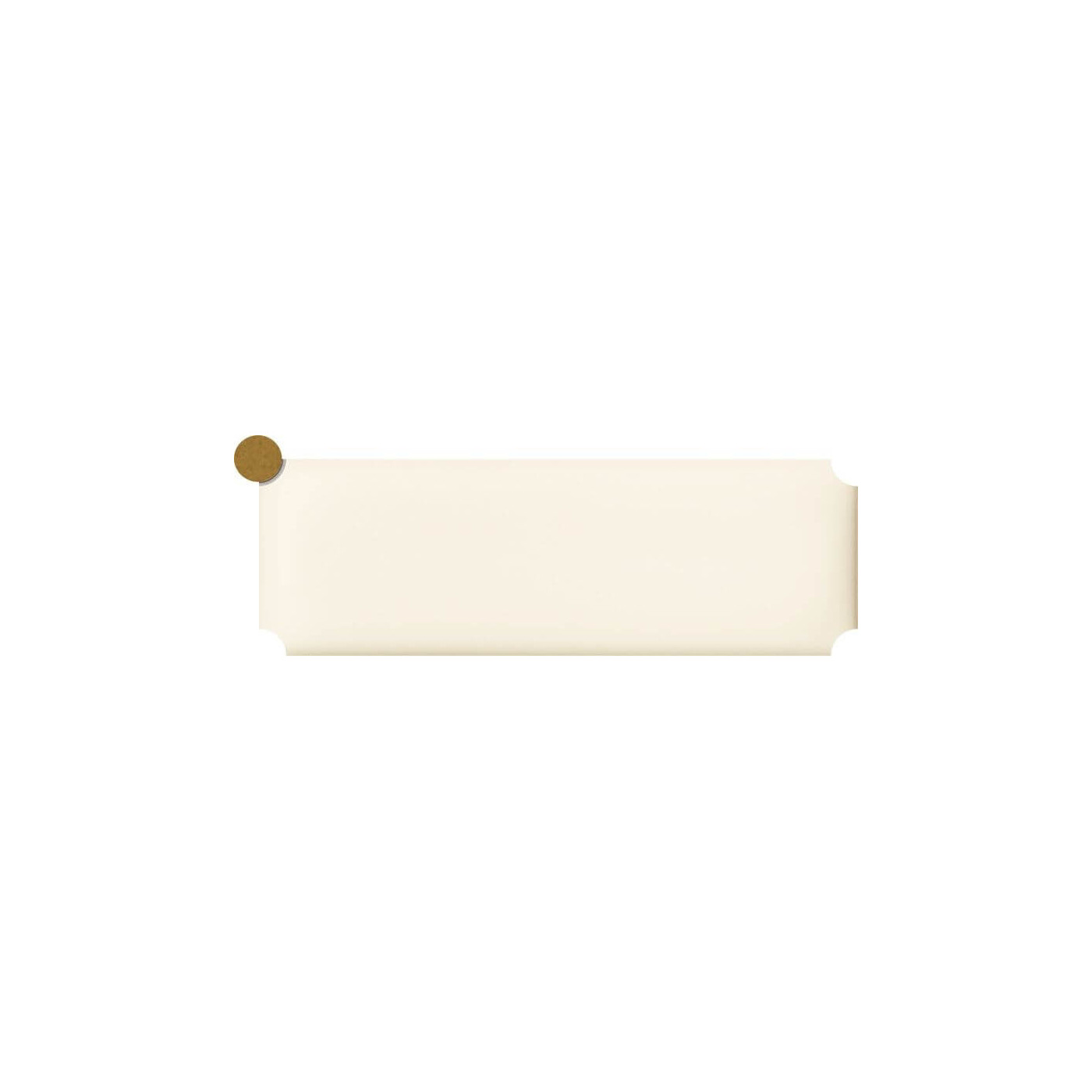 Dekor Ścienny Sophisticated Brick White 23,7x7,8 gr. 12mm Tubądzin Zień