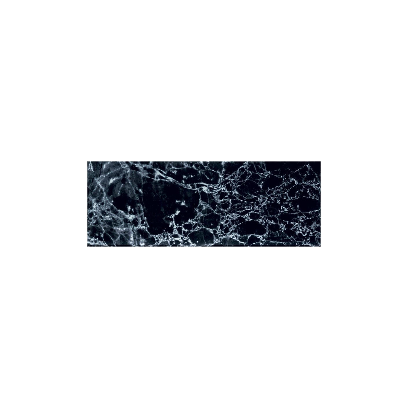 Dekor Szklany Sophisticated Black 89,8x32,8 gr. 8mm Tubądzin Zień