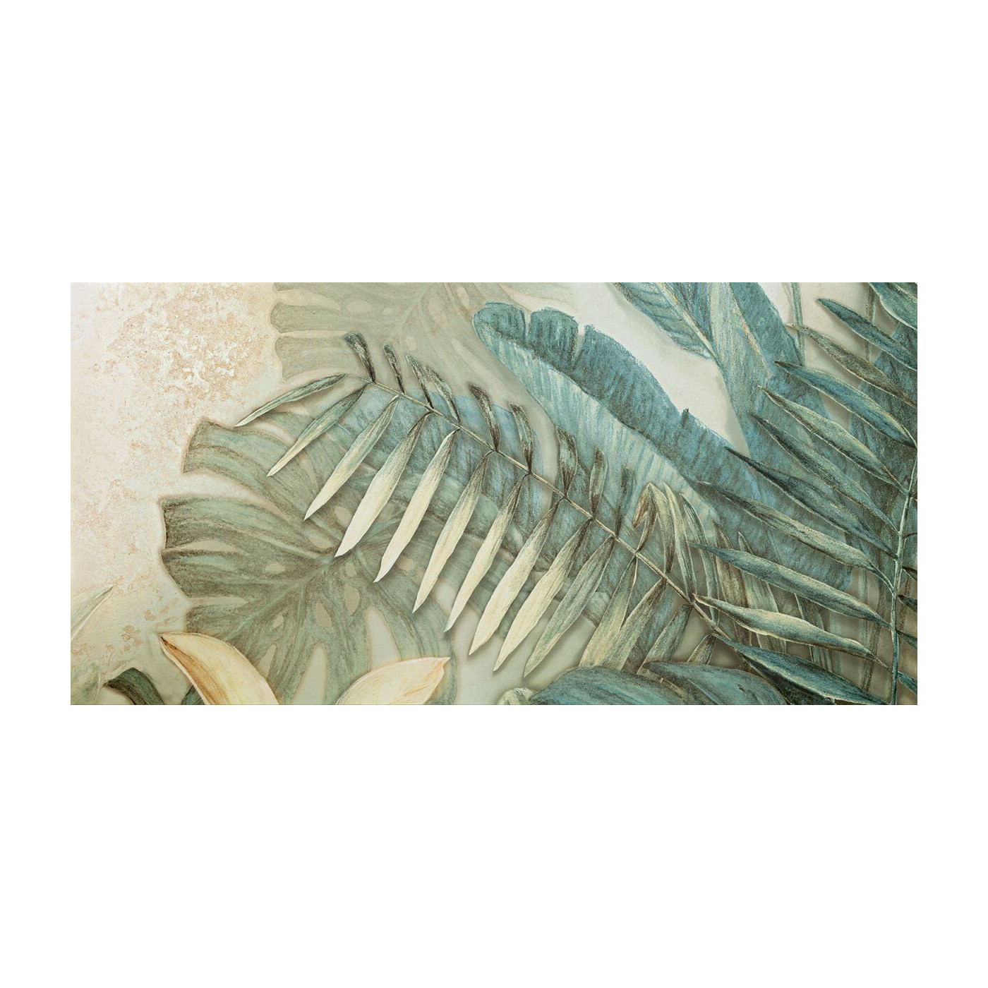 Dekor Alabaster Shine Leaves A Element 2 119,8x59,8 Tubądzin Domino
