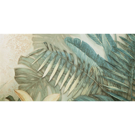 Dekor Alabaster Shine Leaves A Element 2 119,8x59,8 Tubądzin Domino