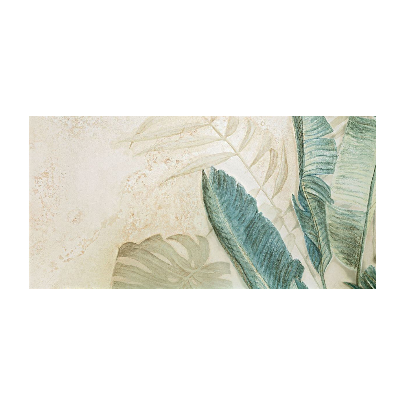 Dekor Alabaster Shine Leaves A Element 3 119,8x59,8 Tubądzin Domino