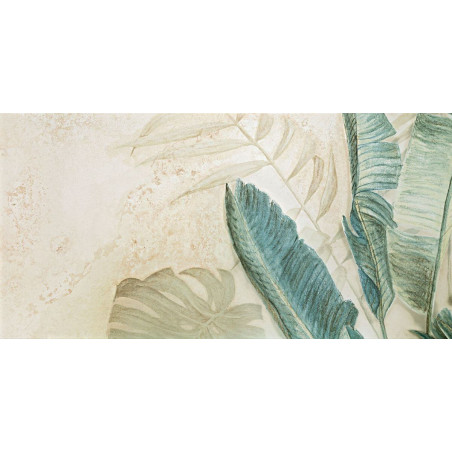 Dekor Alabaster Shine Leaves A Element 3 119,8x59,8 Tubądzin Domino